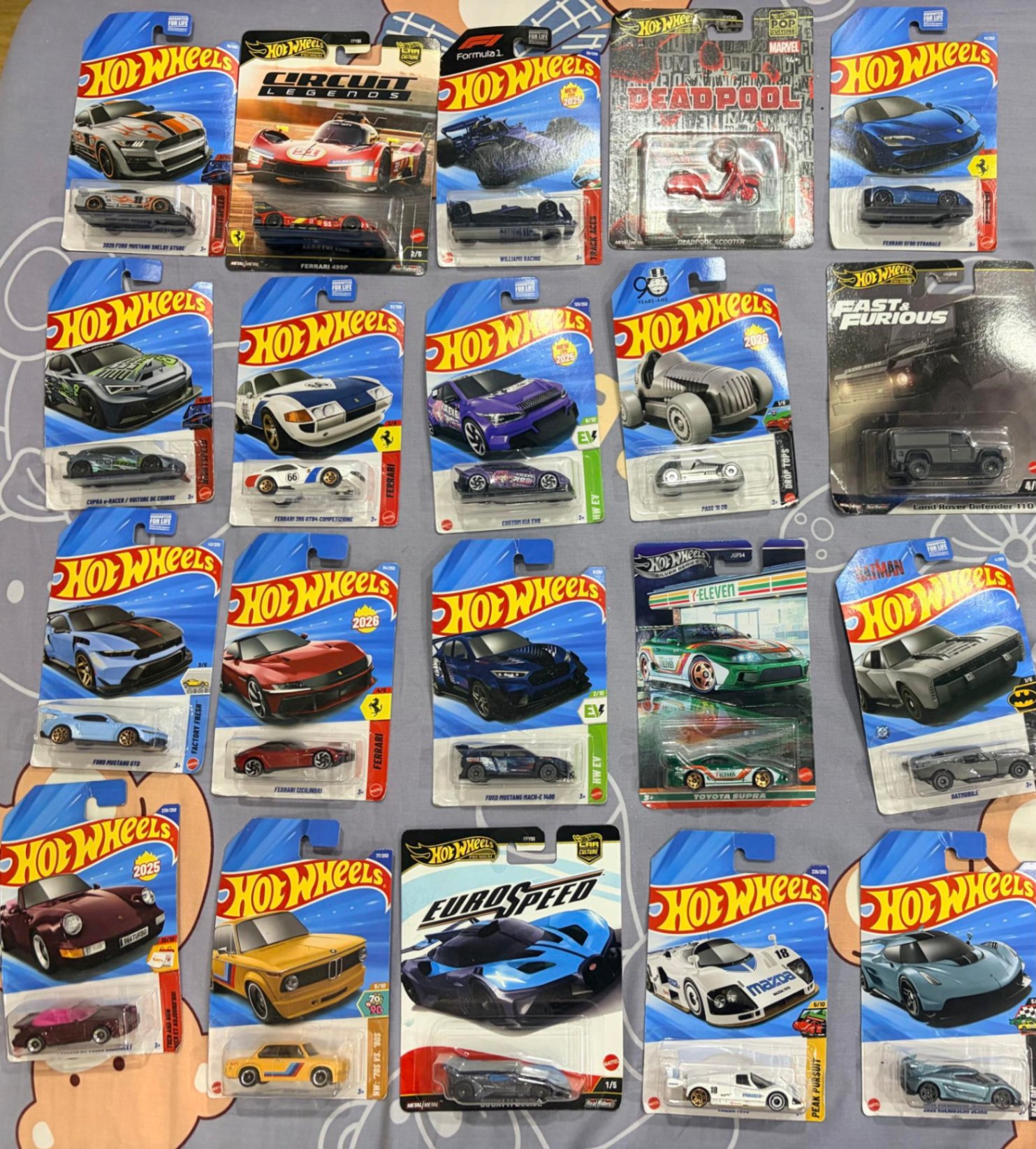 Lô Hot Wheels sưu tầm (16 xe)